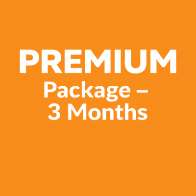Advertising listing package – Premium 3 months