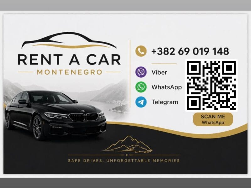 Car Rental in Podgorica – 30+ Vehicles | From €29.99 | No Hidden Fees