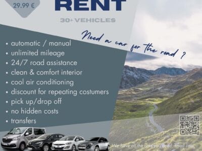 Car Rental in Podgorica – 30+ Vehicles | From €29.99 | No Hidden Fees