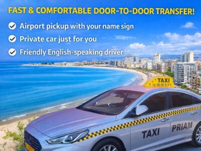 Priam Taxi – Airport Transfers & Private Tours in Albani